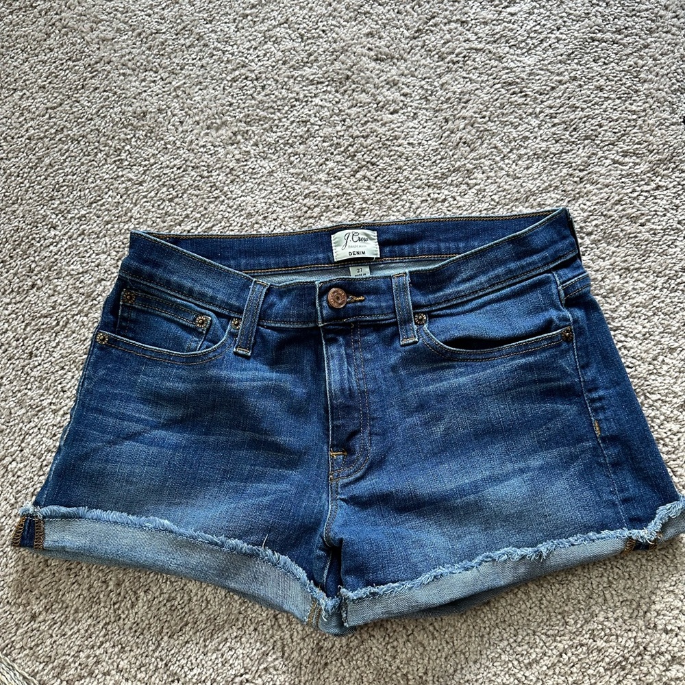 J. Crew Blue Jean Shorts